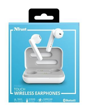 Наушники Trust Primo Touch True Wireless Mic White 23783_TRUST фото