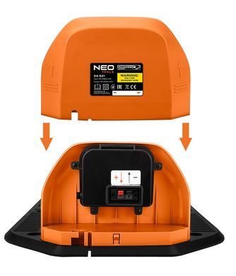Робот-газонокосарка NEO TOOLS E+ 04-621 для газонів до 600 м2, з док-станцією та акумулятором 04-621 фото
