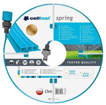 Шланг садовий Cellfast SPRING зрошувальний перфорований 15м (360771) 19-022 фото