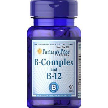 Вітаміни групи В та В-12 Puritan's Pride (Vitamin B-Complex та Vitamin B-12)