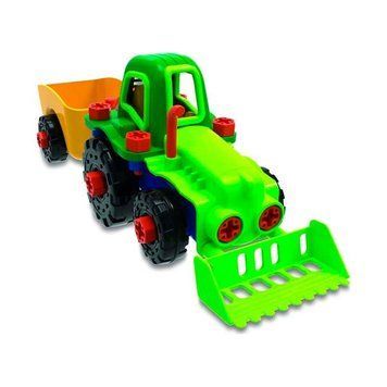 Конструктор Edu-Toys Трактор с шуруповертом 29 деталей (JS030) dt_2643 фото