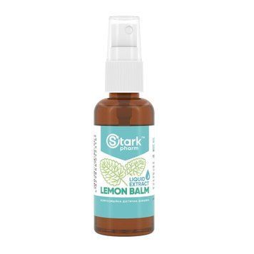 Stark Lemon Balm Liquid Extract Екстракт Меліси Stark Pharm &mdash; Заспокійливе