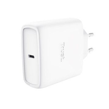Зарядний пристрій мережевий Trust Maxo 65Вт, GaN, USB-C PD/PPS, білий