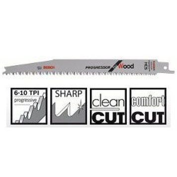 Пиляльне полотно Bosch Progressor for Wood S 2345 X 2шт(2608654403)