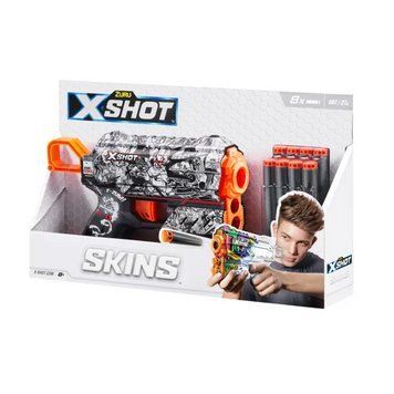 Швидкострільний бластер X-Shot Skins Flux Illustrate 8 патронів (36516D) dt_25355 фото