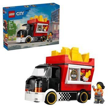 Конструктор LEGO City Грузовик с картофелем фри 216 Деталей ( 60488 )