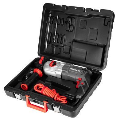 Перфоратор GRAPHITE SDS+ 900 Вт, 3,4 Дж (арт. 58G539) &mdash; потужний та універсальний 58G539 фото