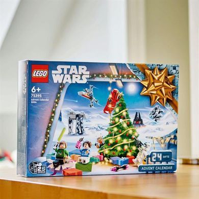 Різдвяний адвент-календар 2024 LEGO Star Wars 368 деталей (75395)
