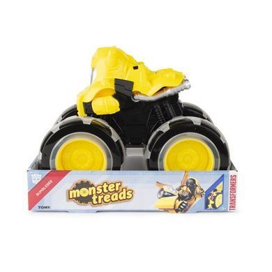 Игрушечная машинка John Deere Kids Monster Treads Бамблби с большими светящимися колесами (47422) dt_15286 фото