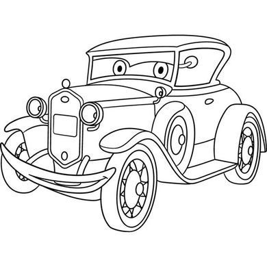 Дитяча розмальовка ArtCraft Ретро автівка 25х30 см (15068-AC) dt_105374 фото