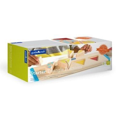 Деревянный пазл-сортер Guidecraft Manipulatives Части треугольника (G6745) dt_2193 фото