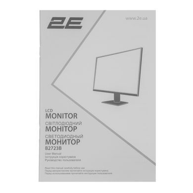 Монитор 2E 27" B2723B D-Sub, HDMI, VA, 75Hz 2E-B2723B-01.UA фото