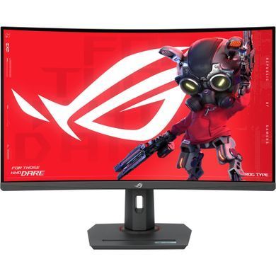 ASUS Монітор 31.5" ROG Strix XG32WCMS HDMI, DP, USB-C, Audio, VA, 2560x1440, 280Hz, 1ms, sRGB 125%, CURVED, AdaptiveSync, HAS, HDR400 (379411) 90LM09X0-B01970 фото