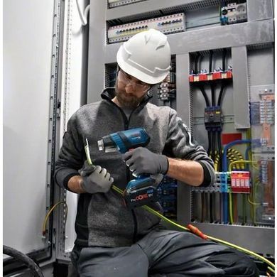Фен будівельний BOSCH GHG 18V-50 акумуляторний (без АКБ та ЗП)(06012A6500) 06012A6500 фото