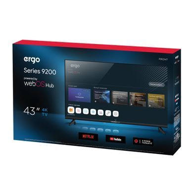 LED-телевізор ERGO 43WUS9200 (6861514) 43WUS9200 фото