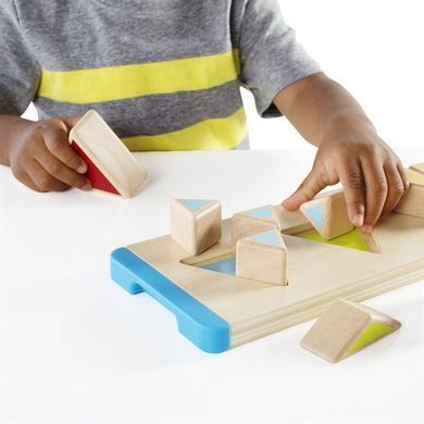 Деревянный пазл-сортер Guidecraft Manipulatives Части треугольника (G6745) dt_2193 фото