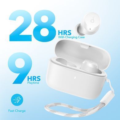 Навушники Anker SoundСore A25i White (6907838) A3948G22 фото