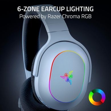 Гарнітура ігрова Razer Barracuda X Chroma, BT/WL, RGB, білий (387200) RZ04-05220200-R3M1 фото