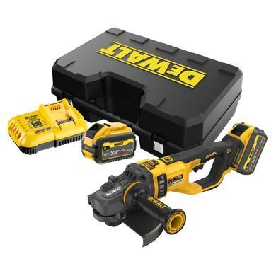 Шліфмашина кутова - болгарка акумуляторна безщіткова DeWALT DCG460X2 DCG460X2 фото