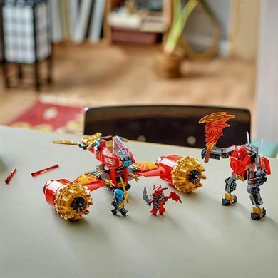 Конструктор LEGO NINJAGO Штормовий робот-вершник Кая 333 деталі (71830)