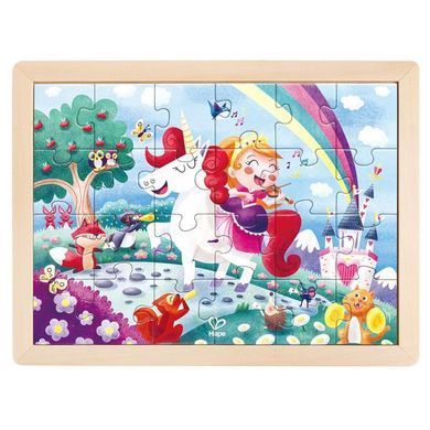 Пазл Hape Единороги с раскраской (E1642) dt_28427 фото