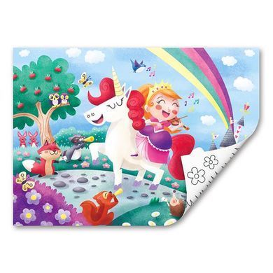 Пазл Hape Единороги с раскраской (E1642) dt_28427 фото