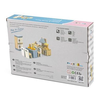 Деревянная мебель для кукол PolarB Кухня и столовая (44038) dt_13039 фото