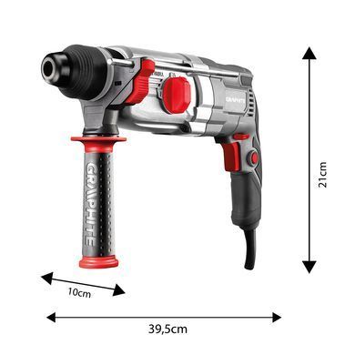 Перфоратор GRAPHITE SDS+ 900 Вт, 3,4 Дж (арт. 58G539) &mdash; потужний та універсальний 58G539 фото