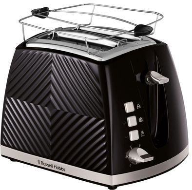 Russell Hobbs Тостер 26390-56 Groove, чорний (362358) 26390-56 фото