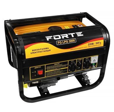 Генератор бензо-газовый Forte FG LPG 3800 58391 фото