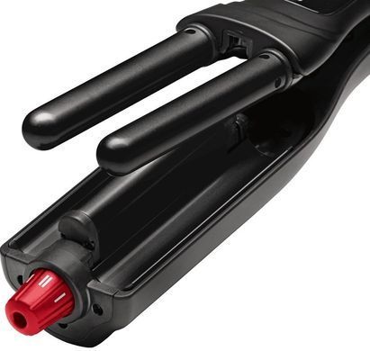 Rowenta Плойка Karl Lagerfeld Waves Addict Hair Waver, для волн , >230Вт, темп.режимів-6, 120-210С, обертання, кераміка, чорний (359379) CF471LF0 фото