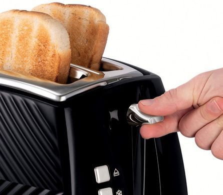 Russell Hobbs Тостер 26390-56 Groove, чорний (362358) 26390-56 фото