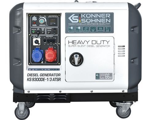 Дизельный генератор передвижной KS 9300DE-1/3 ATSR KS 9300DE-1/3 ATSR фото