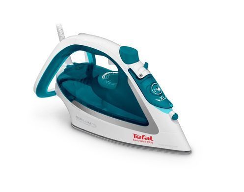 Tefal Утюг Easygliss Plus, 2500Вт, 270мл, паровой удар -195гр, постоянный пар - 45гр, керам. подошва, бело-голубой FV5718E0 фото