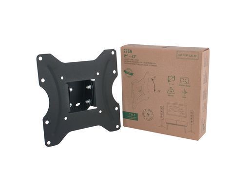 KSL Кріплення ТВ з кутом нахилу Simpler 27EN 19-43" (322905) 27EN фото