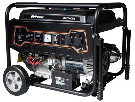 5,5 kW ГЕНЕРАТОР БЕНЗИНОВИЙ ITC POWER GG7000FE 5000/5500 W GG7000FE фото
