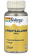 L-Фенилаланин, Solaray, L-Phenylalanine 500 mg, 60 капсул