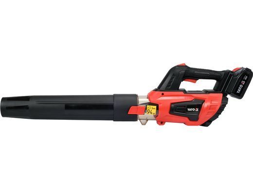 Повітродувка присадибна акумуляторна YATO: Li-Ion 18 V, 4 АГод, продуктивність- 400-570 м&sup3;/хв YT-85176 фото
