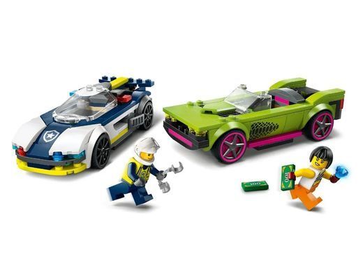 Конструктор LEGO City Переслідування маслкара на поліцейському автомобілі (372352)