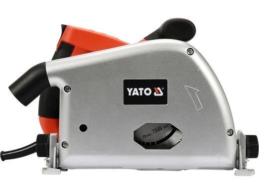Пила дисковая сетевая погружная YATO: P=1,3 кВт, диск &Oslash;=165/20x2,4мм, угол 45-90&deg; YT-82168 фото