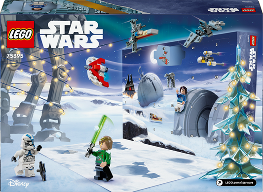 Різдвяний адвент-календар 2024 LEGO Star Wars 368 деталей (75395)