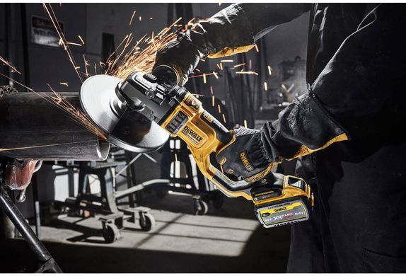 Шліфмашина кутова - болгарка акумуляторна безщіткова DeWALT DCG460X2 DCG460X2 фото
