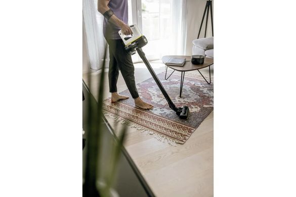 Karcher Пылесос безпроводной VC 4 Cordless myHome Pet, 80Вт, конт пил -0.65л, автон. работа до 30мин, вес-2.4кг, НЕРА, белый 1.198-633.0 фото