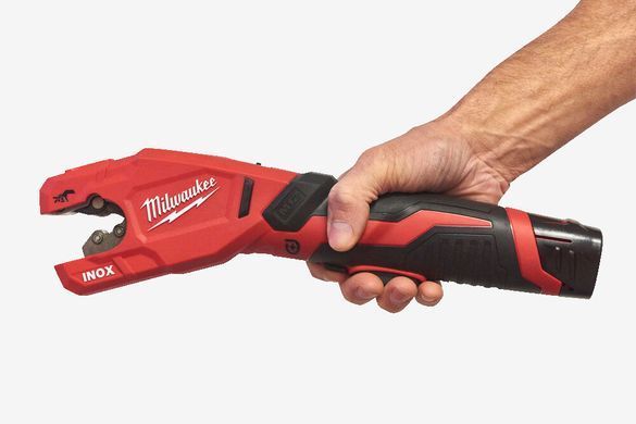 Труборіз для труб з нержавіючої сталі та міді акумуляторний MILWAUKEE, M12 PCSS-0 4933479241 фото