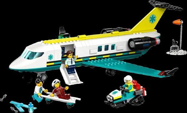 Конструктор LEGO City Літак швидкої медичної допомоги 403 деталі (60465)