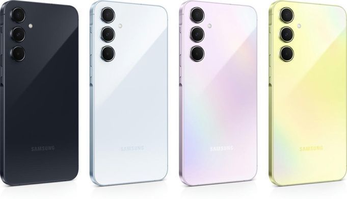 Samsung Смартфон Galaxy A55 5G (A556) 6.6" 8/256ГБ, 2SIM, 5000мА&bull;год, синій темний (375796) SM-A556BZKCEUC фото