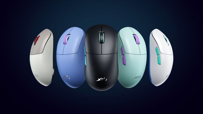Cherry Xtrfy Миша M8 WIRELESS White (364213) M8W-RGB-WHITE фото