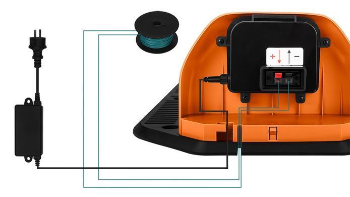 Робот-газонокосарка NEO TOOLS E+ 04-621 для газонів до 600 м2, з док-станцією та акумулятором 04-621 фото
