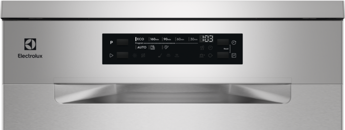 Electrolux Посудомийна машина, 14компл., A+++, 60см, дисплей, інвертор, 3й кошик, нерж (377259) SEM94830SX фото