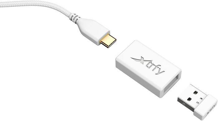 Cherry Xtrfy Миша M8 WIRELESS White (364213) M8W-RGB-WHITE фото